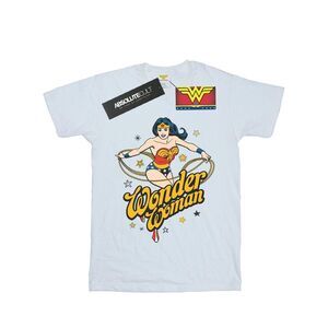 DC Comics Boys Wonder Woman Stars T-Shirt / White